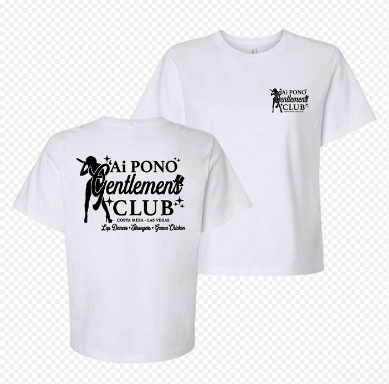 Women’s ‘Ai Pono Gentlemen’s Club Crop Top