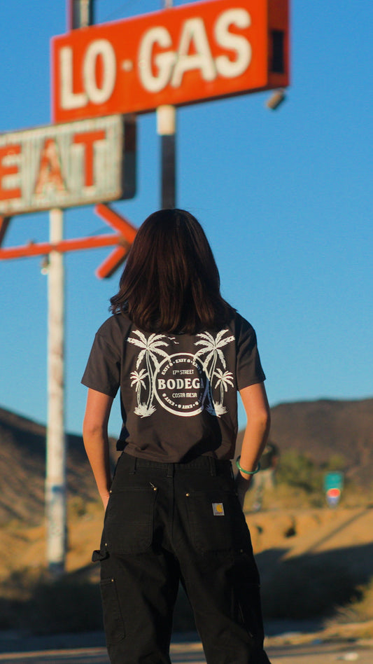 Bodega Palm Tree Crop Top